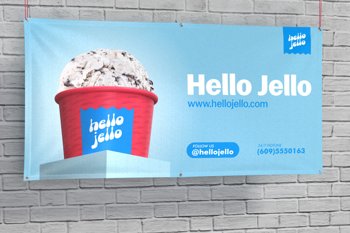 Photo Vinyl Banner for Products