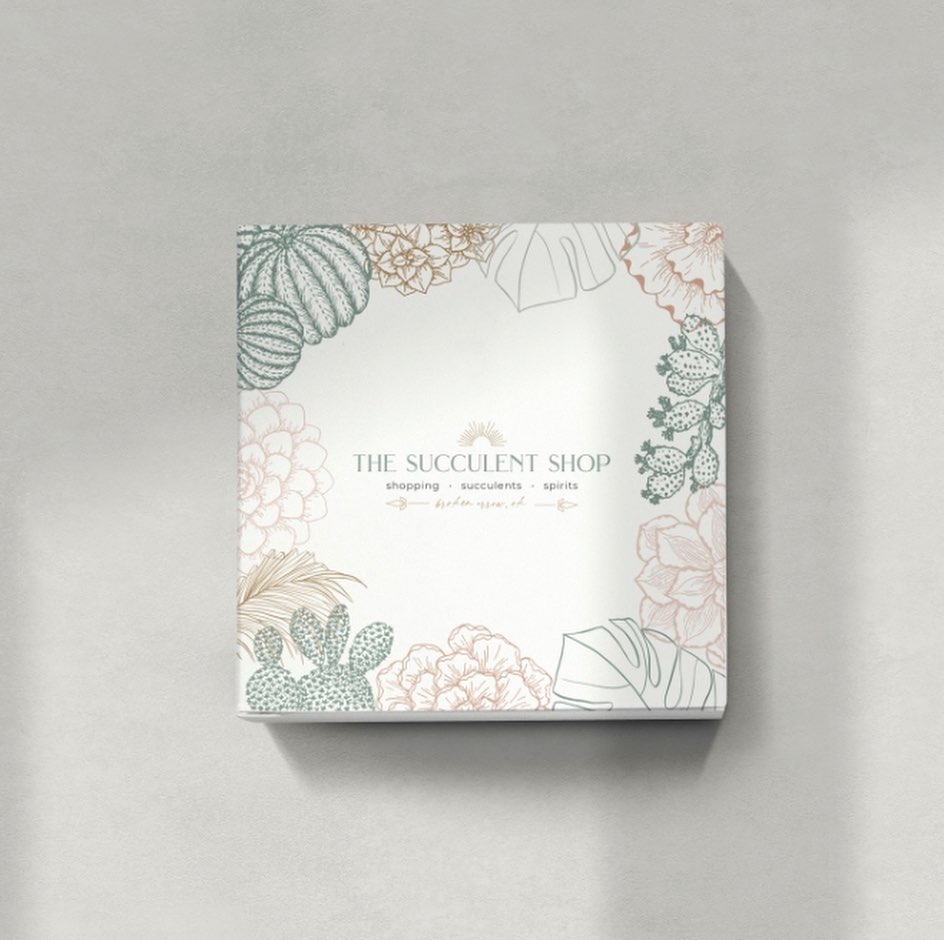 The Succulent Shop custom box 