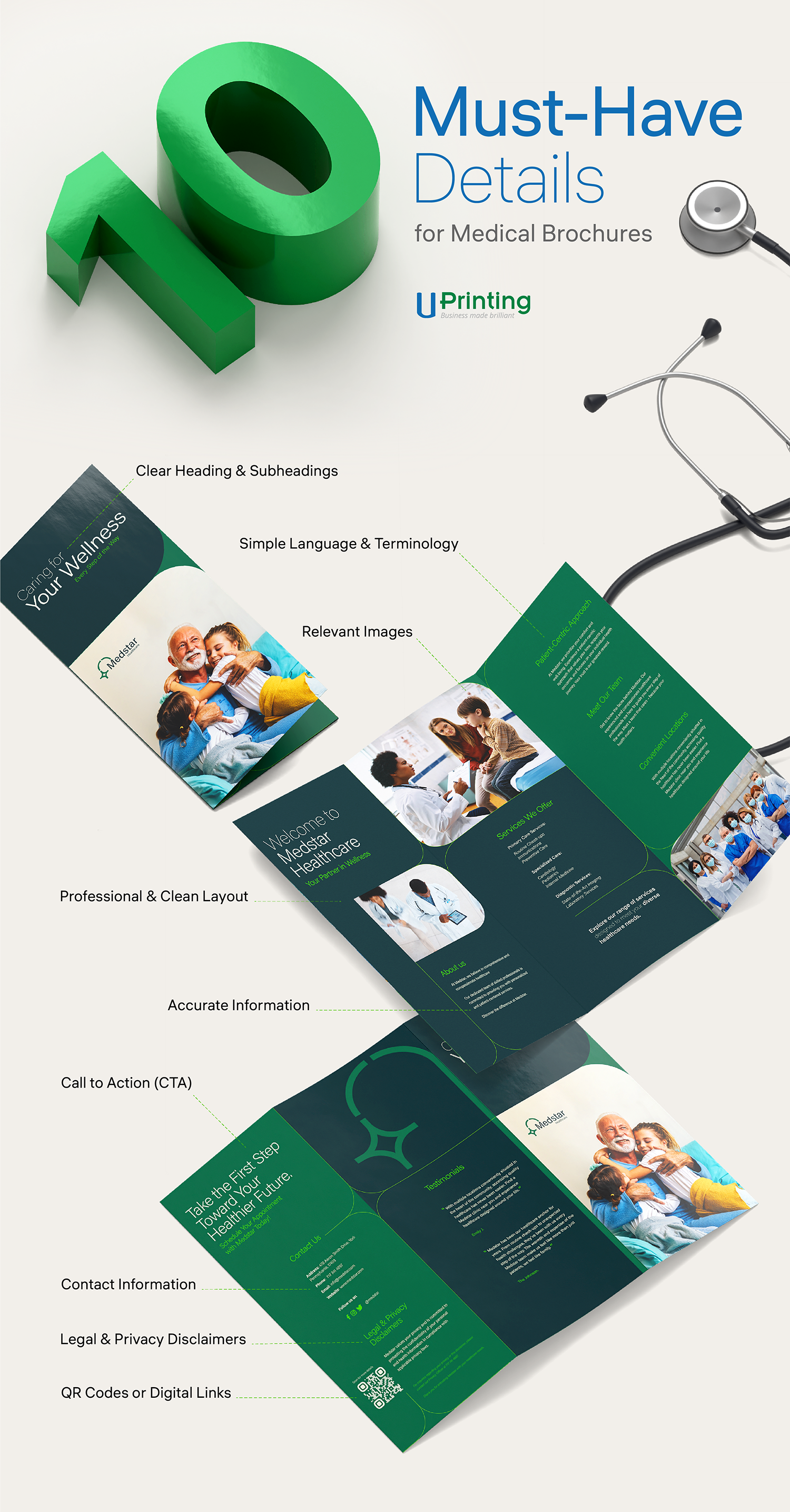 Medical Brochure Must-Haves Infographics