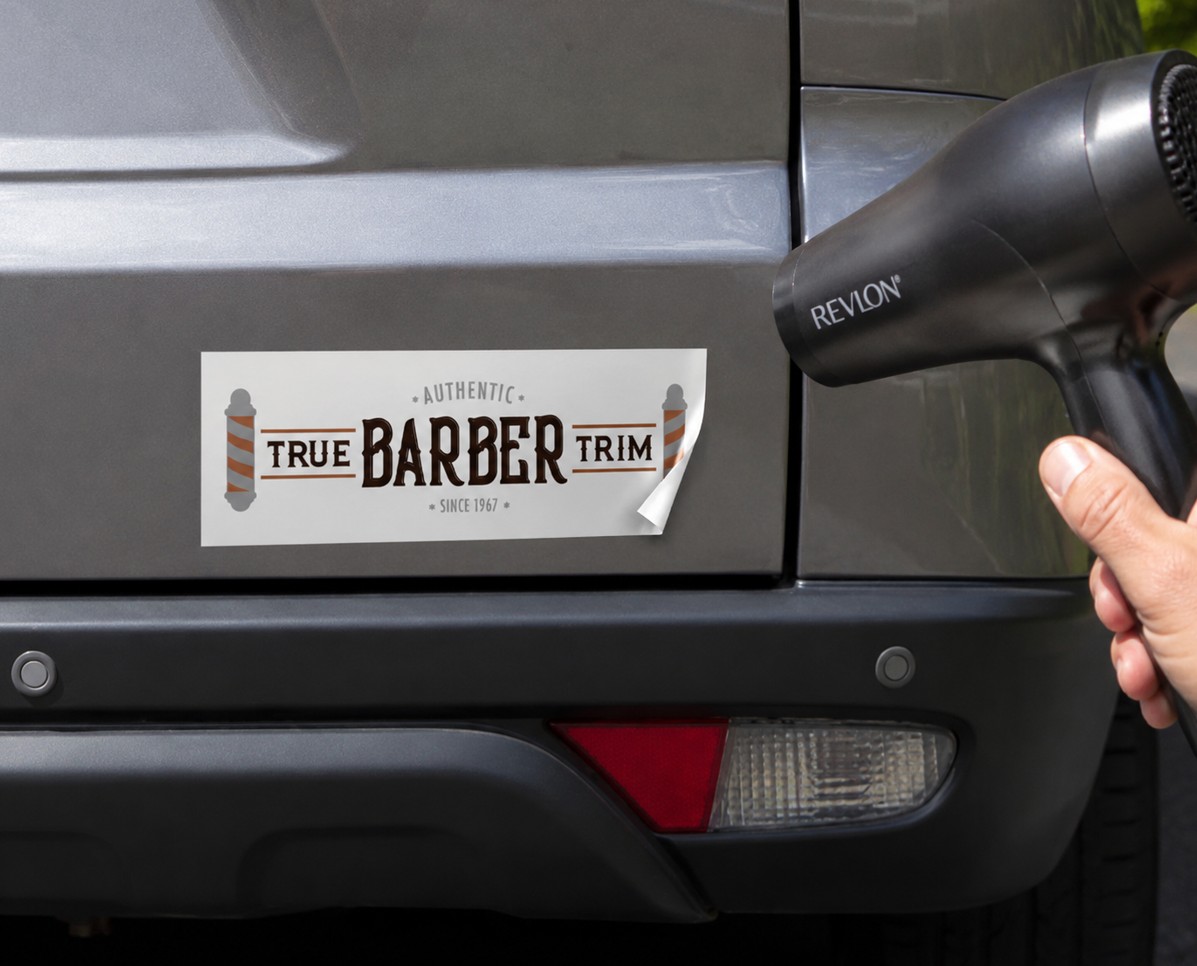 removing a car sticker