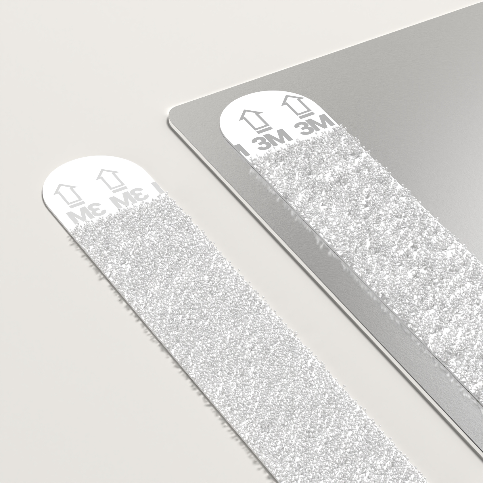 3M Command Strips for Installing Aluminum Signs
