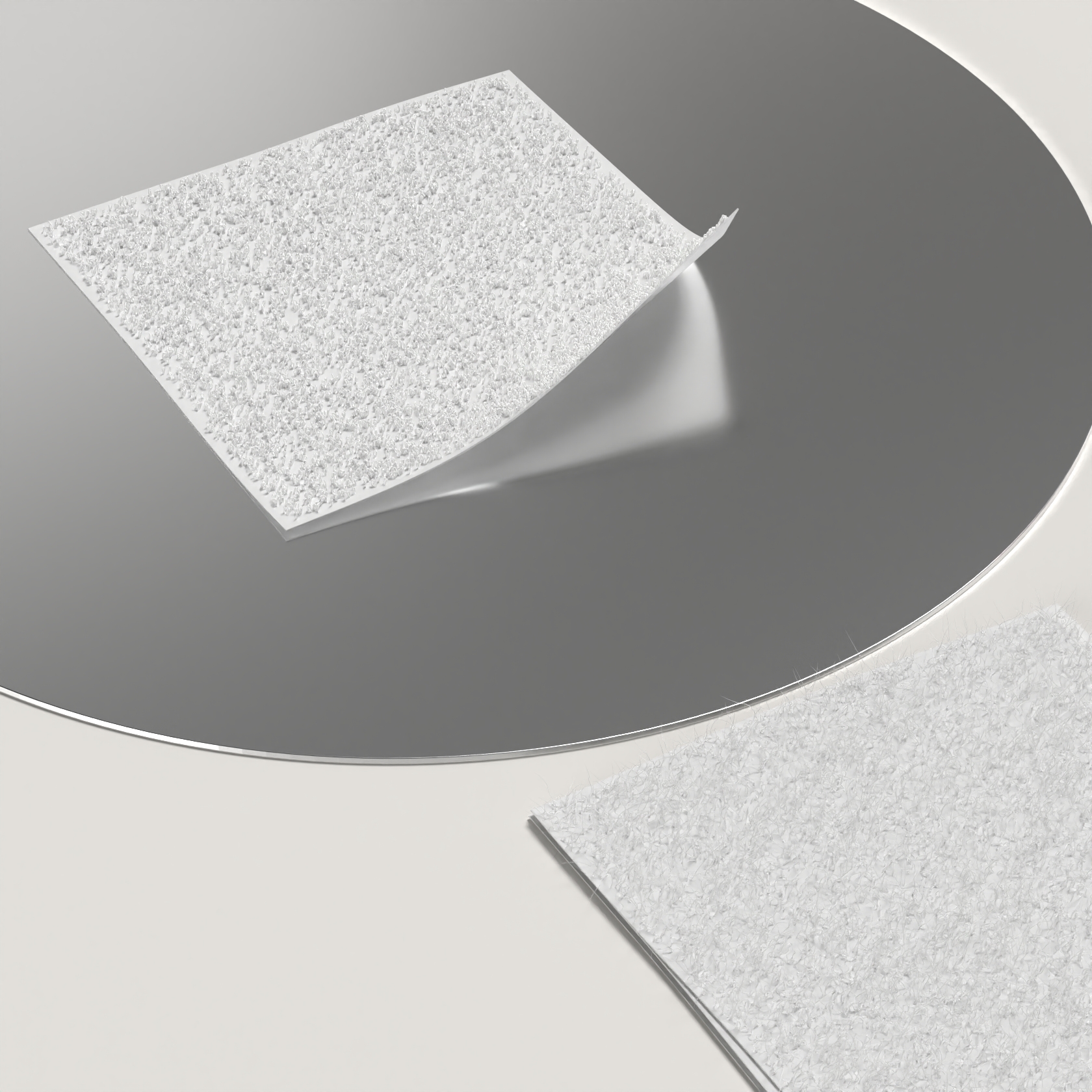 Velcro for Installing Aluminum Signs