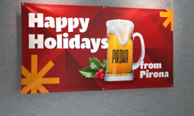 Vinyl Banner for Welcome Sign or Holiday Greeting