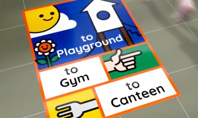 directional floor signs