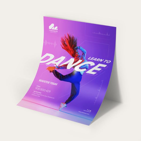 Dance Workshop Event Poster