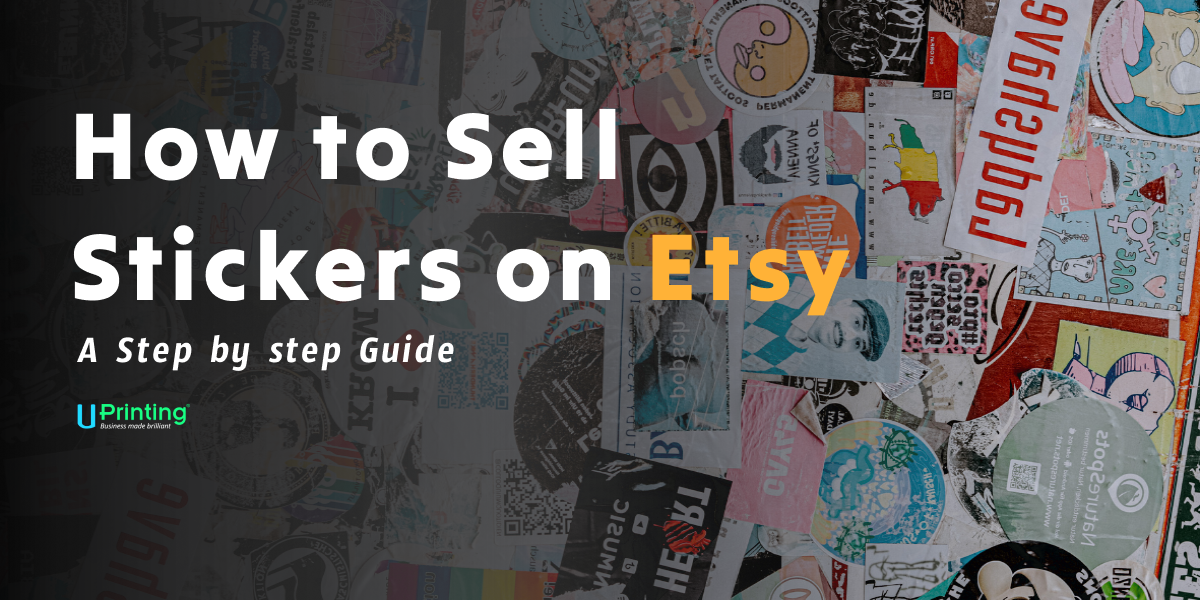 How to Sell Stickers on Etsy - Banner