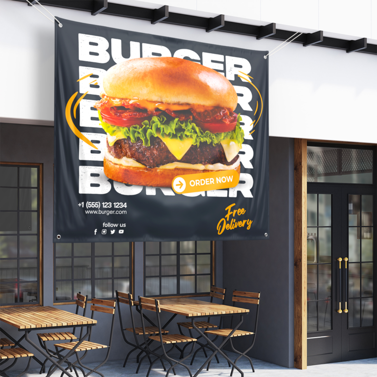 Restaurant Promotional Sign