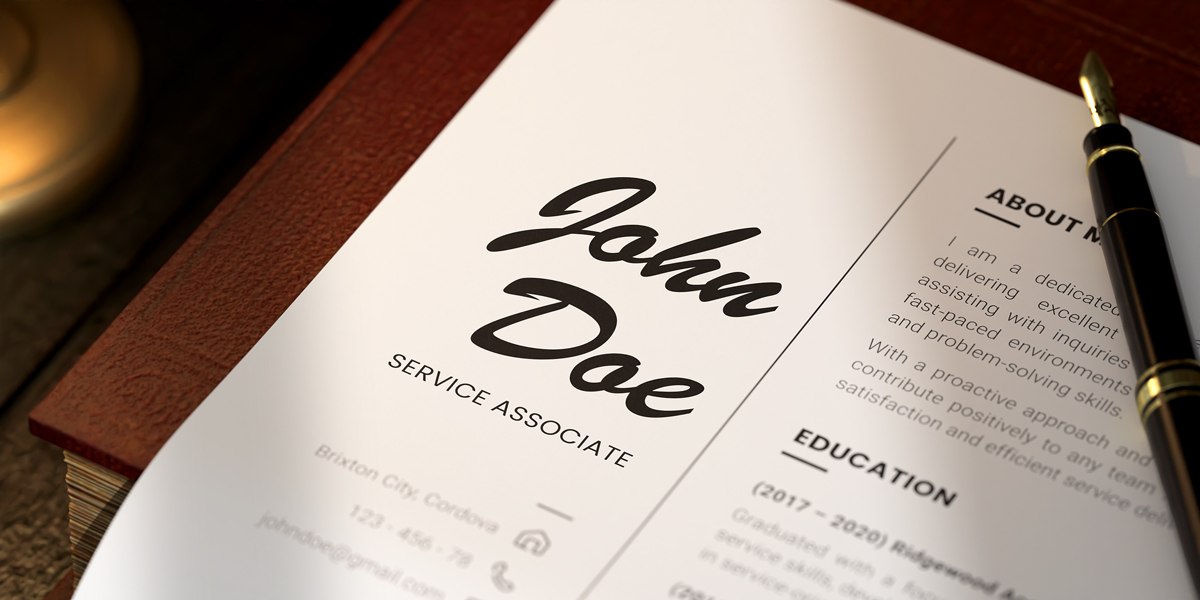 Brush Script Font Example