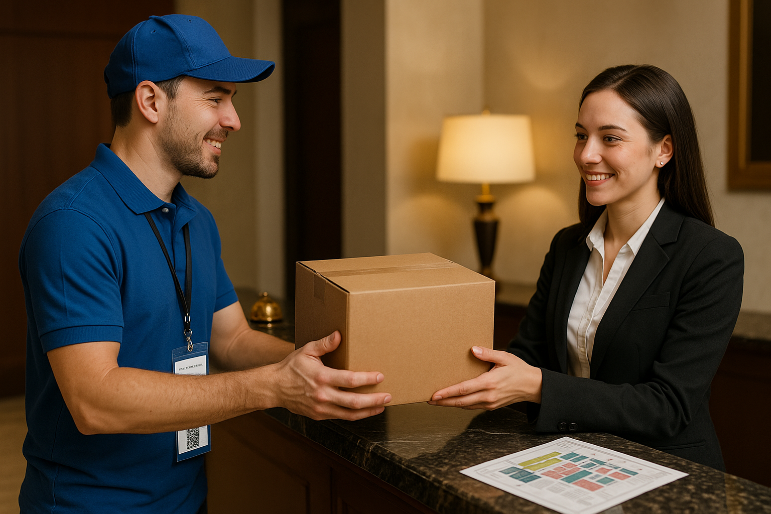 Change the delivery address