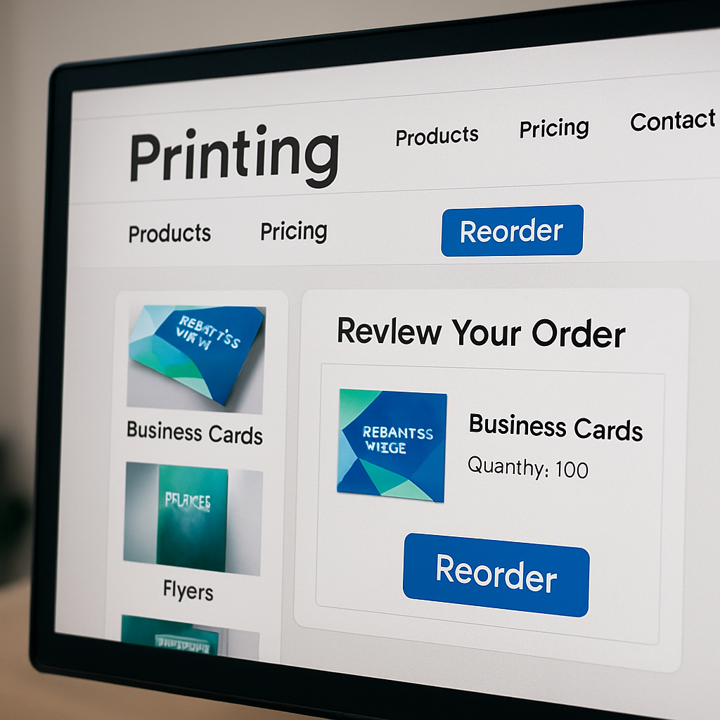 Use the reorder function to save time