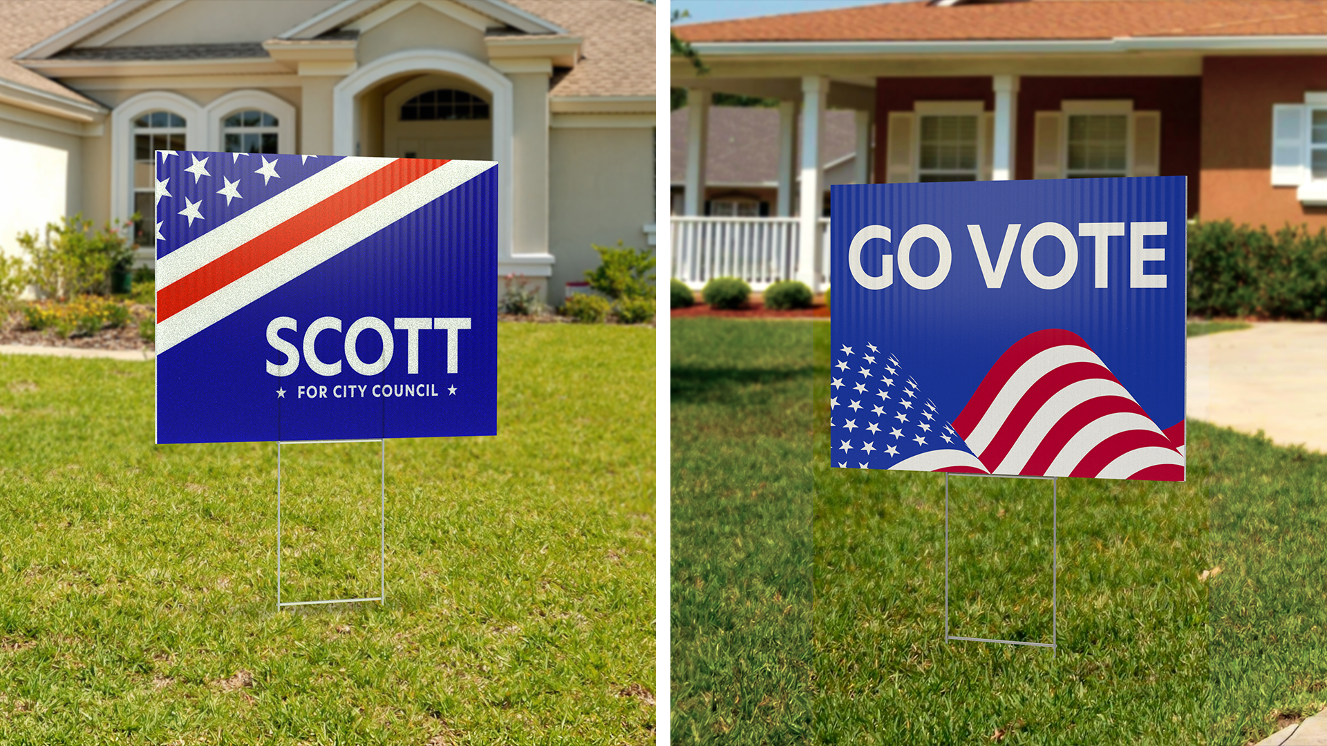 Political Yard Signs