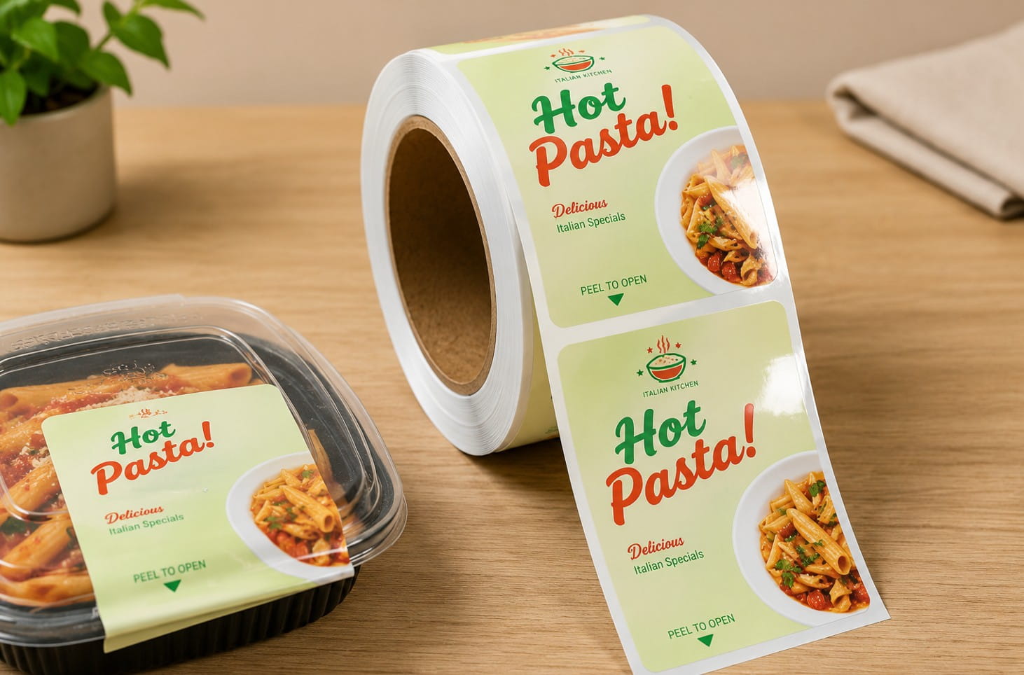 bopp roll label