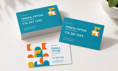 real estate agent business cards
