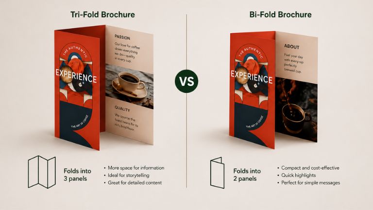 Trifold vs. Bifold Brochures