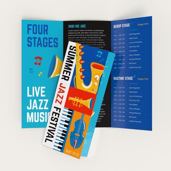 Tri fold Panel Brochure
