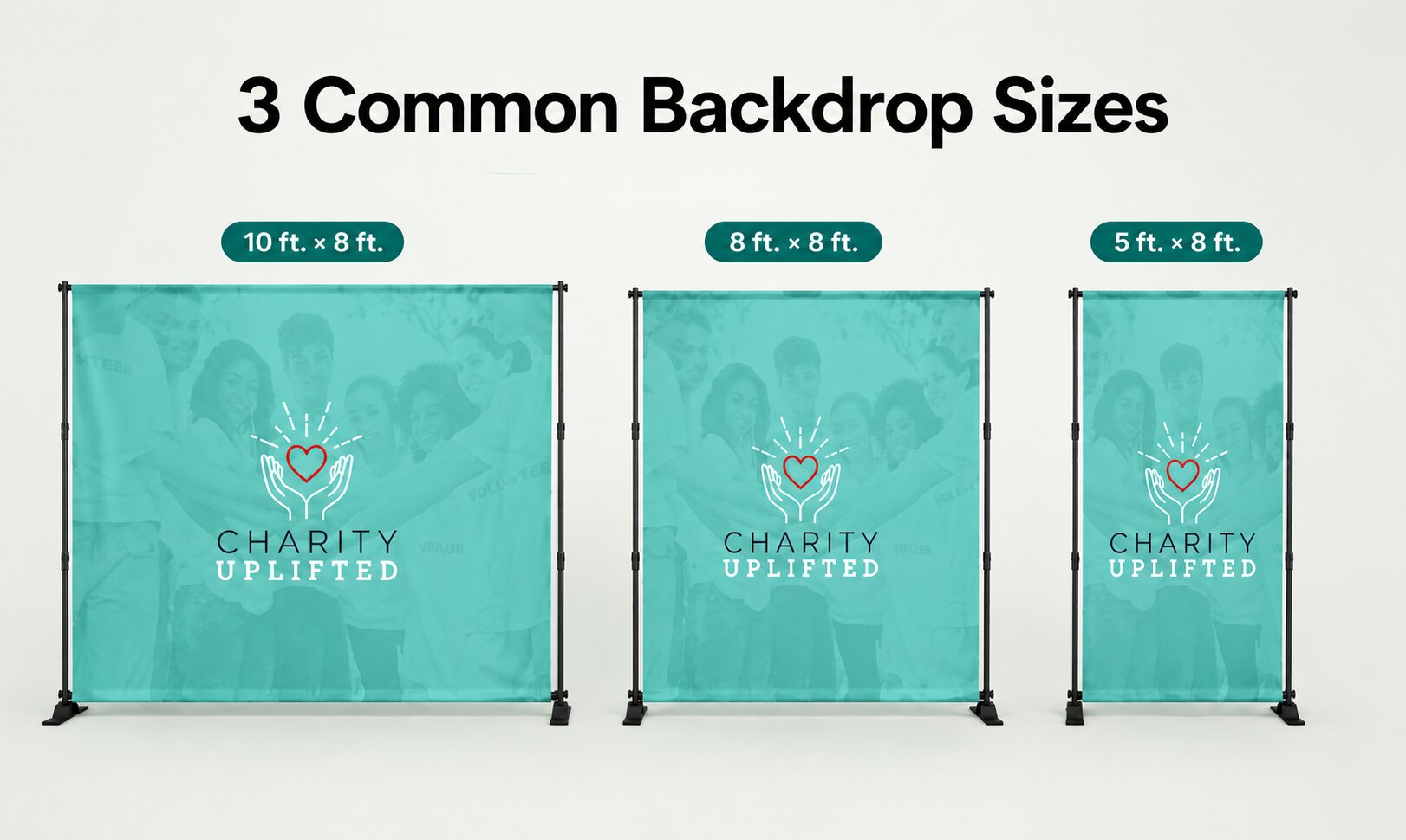 backdrop sizes