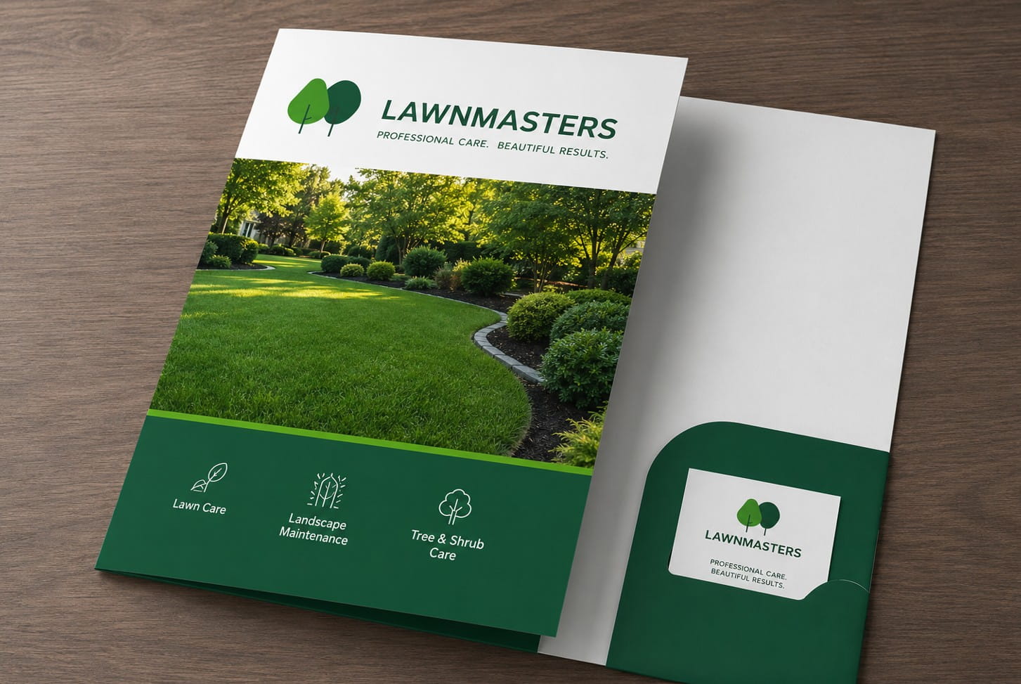 contractor presentation folder