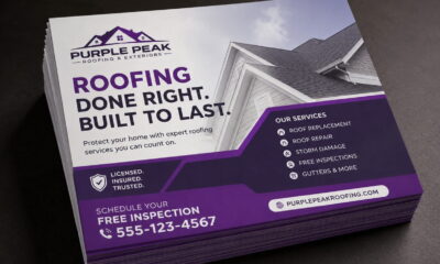 roofing contactor flyers