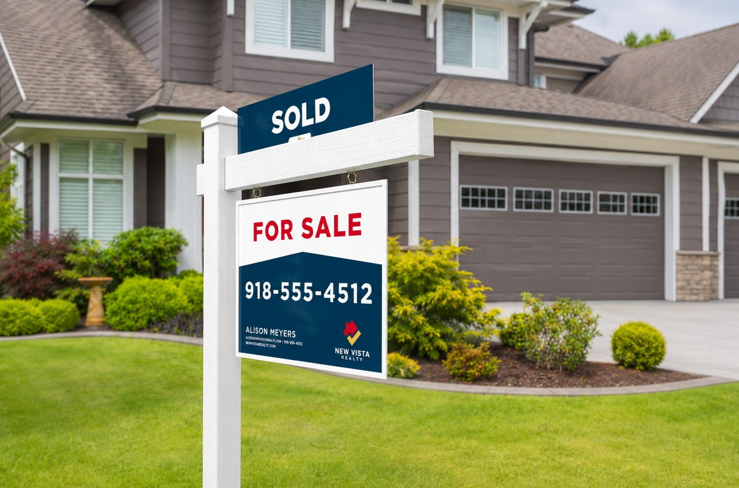 sold sign