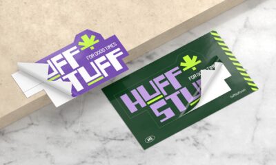 Custom die-cut and kiss-cut stickers with peel-away backing